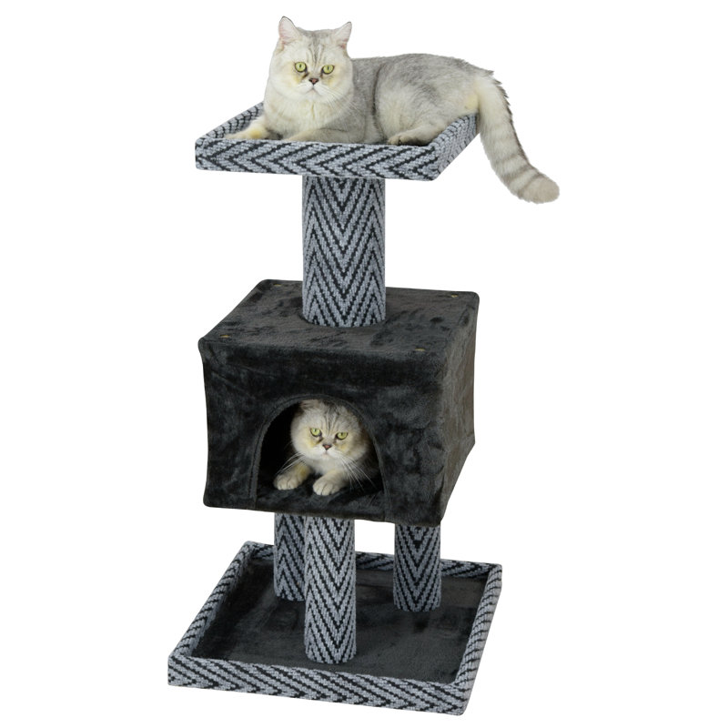 Go Pet Club 37" Sequoia Cat Tree & Reviews Wayfair